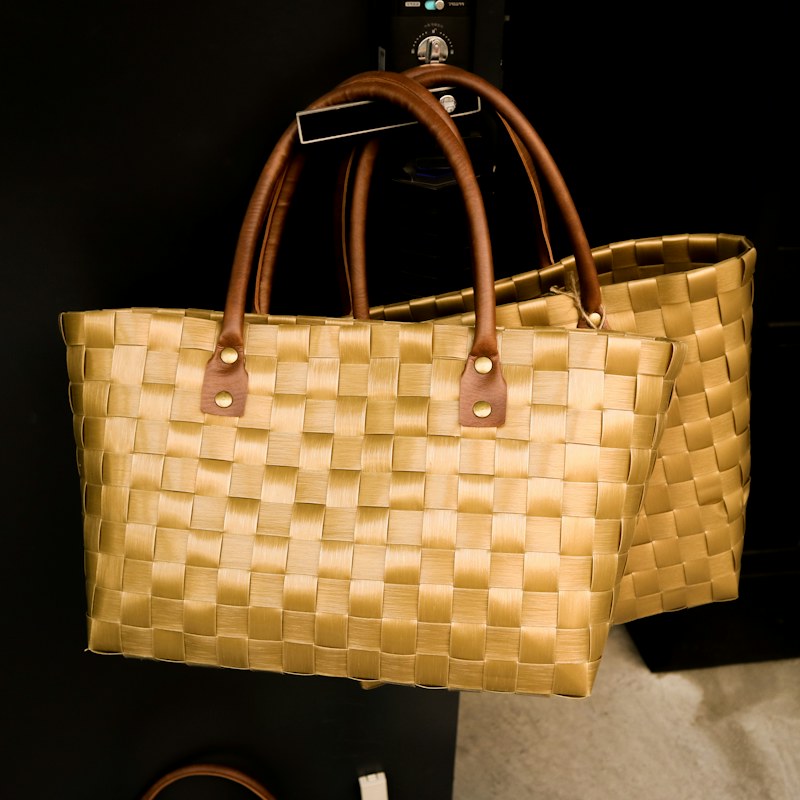 Bolso tejido de playa