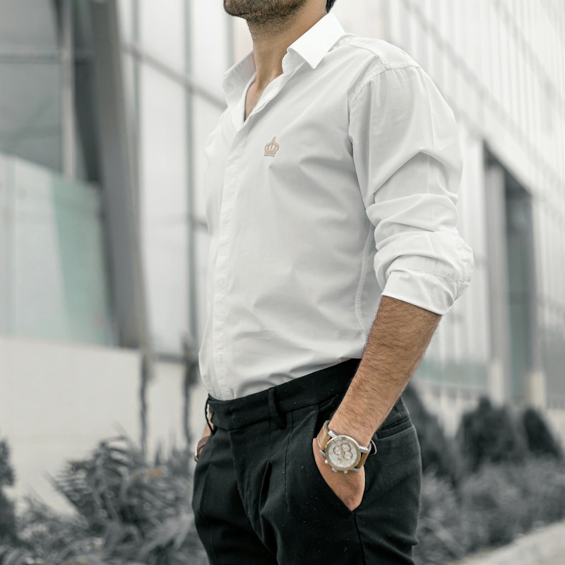Camisa blanca slim fit