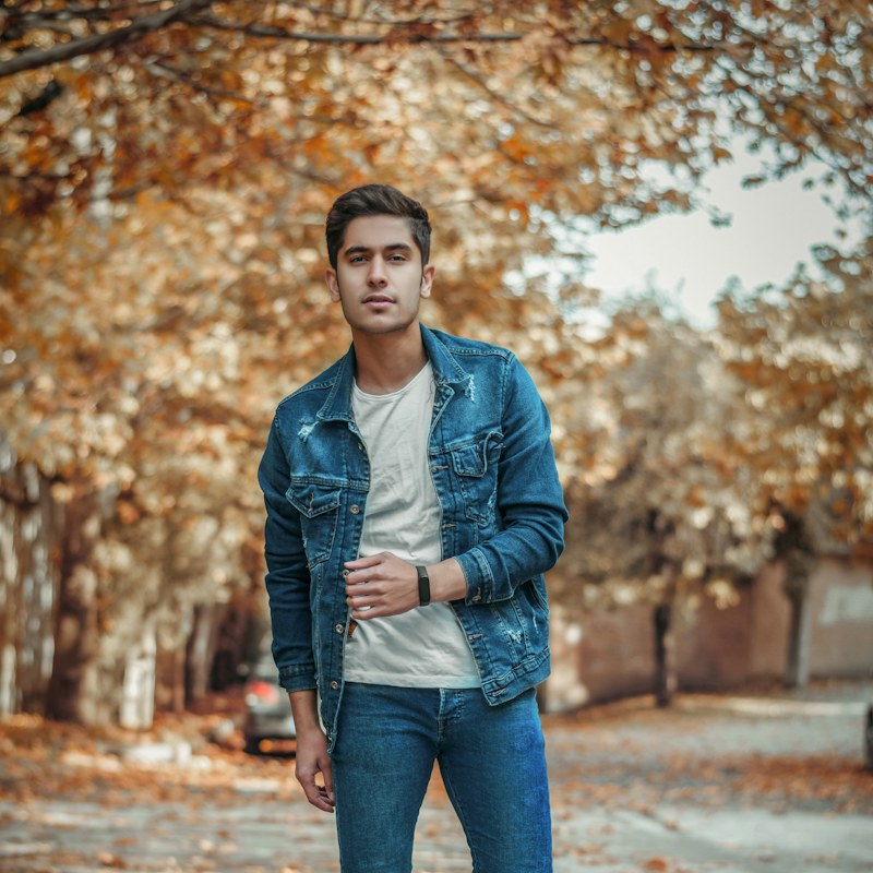 Casaca denim clásica